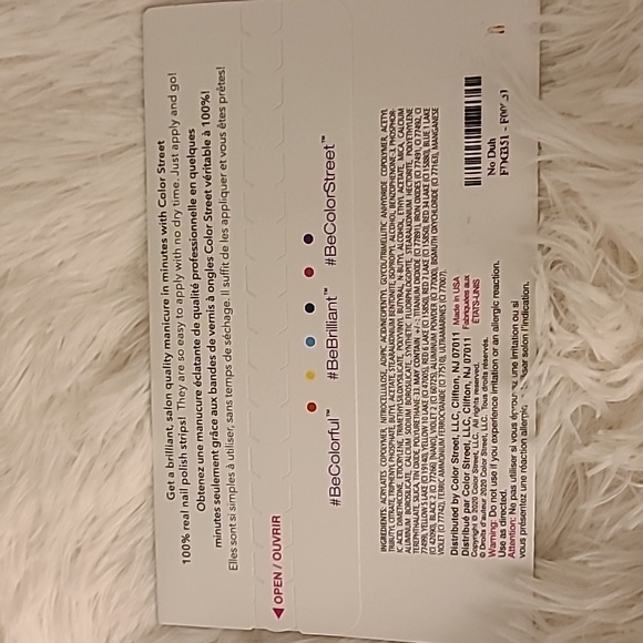 Color Street Nail Polish Strips-No Duh - Picture 3 of 4